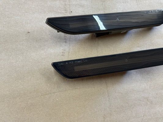 2015-2023 Ford Mustang Aftermarket Rear Bumper LED Parking/Marker Lights Smoked