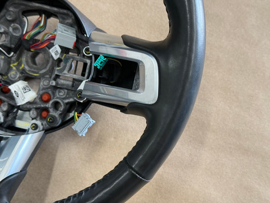 2018-2023 Ford Mustang Leather Steering Wheel "Manual" Heated 15k mi