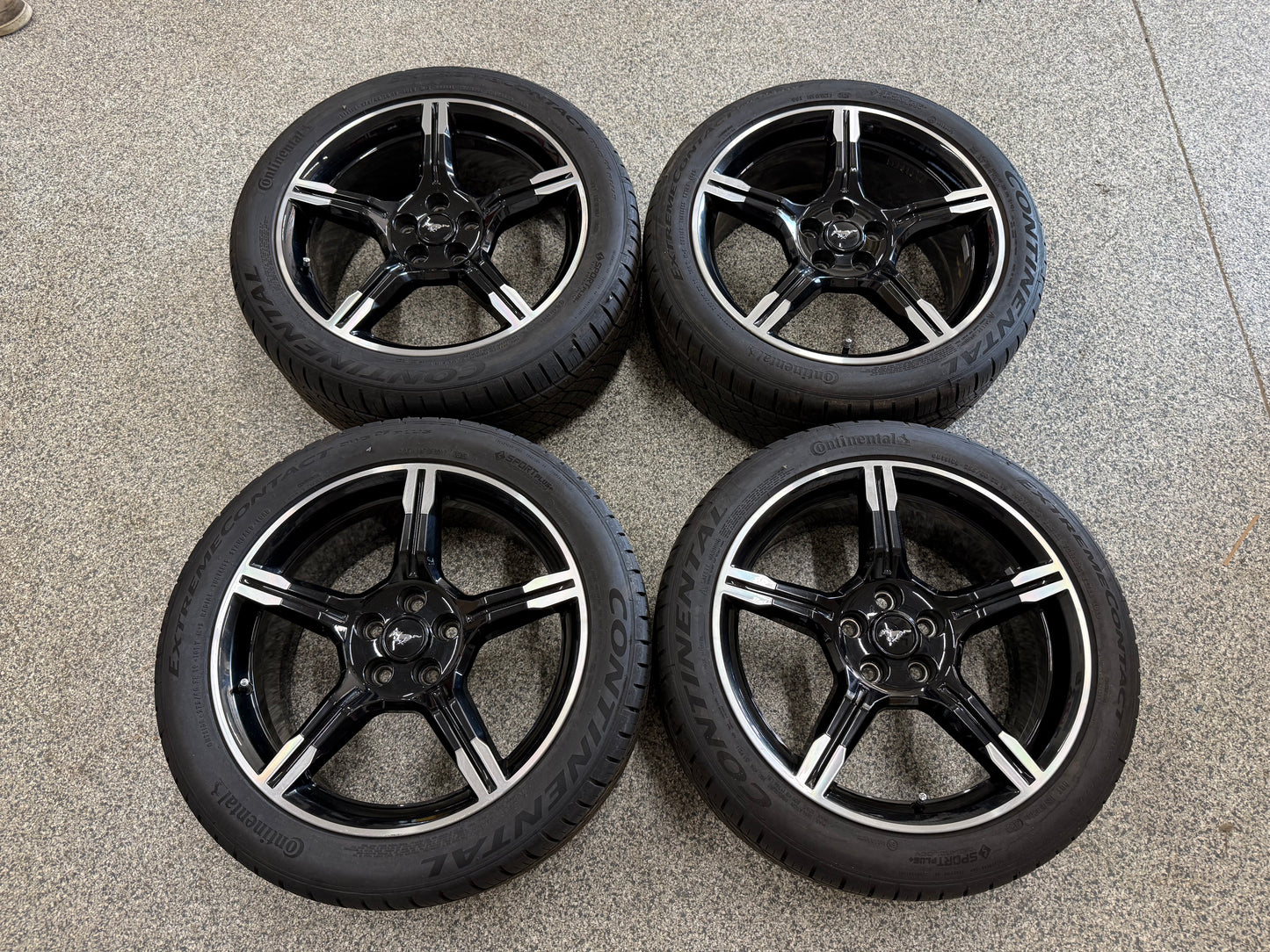 2015-2023 Ford Mustang GT California Special Wheels Tires Set of 4 19x8.5"