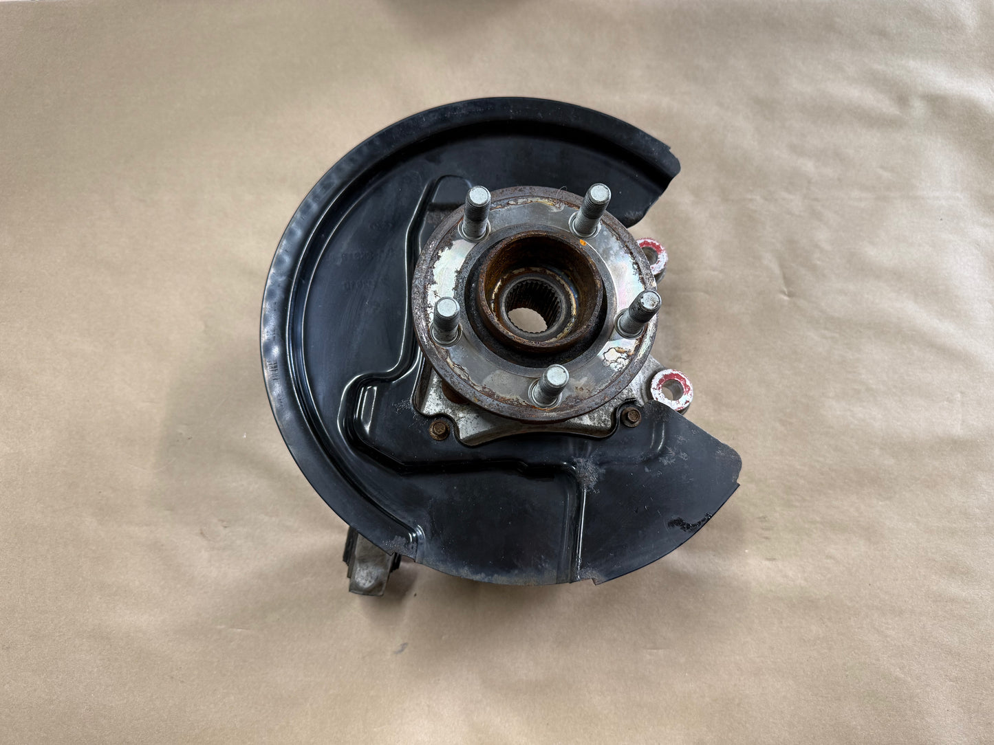 2015-2023 Ford Mustang 5.0 GT LH Driver Side Rear Spindle Knuckle Hub