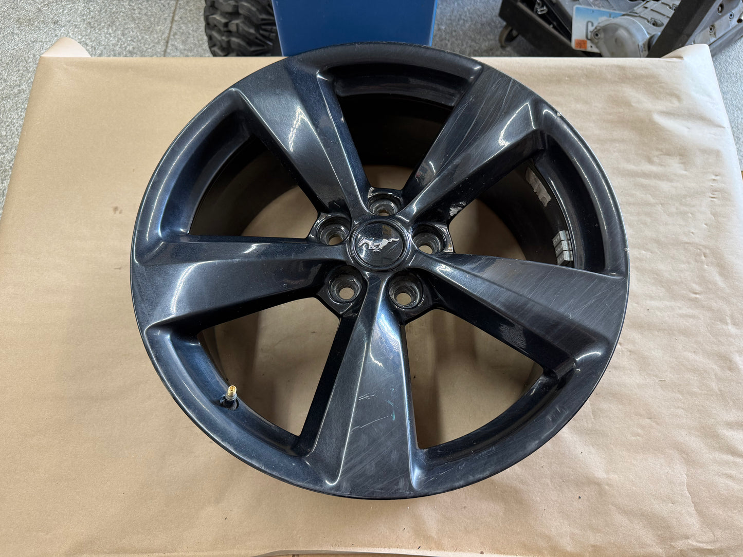 2015-2023 Ford Mustang GT Black Wheel Rim 19x8.5"