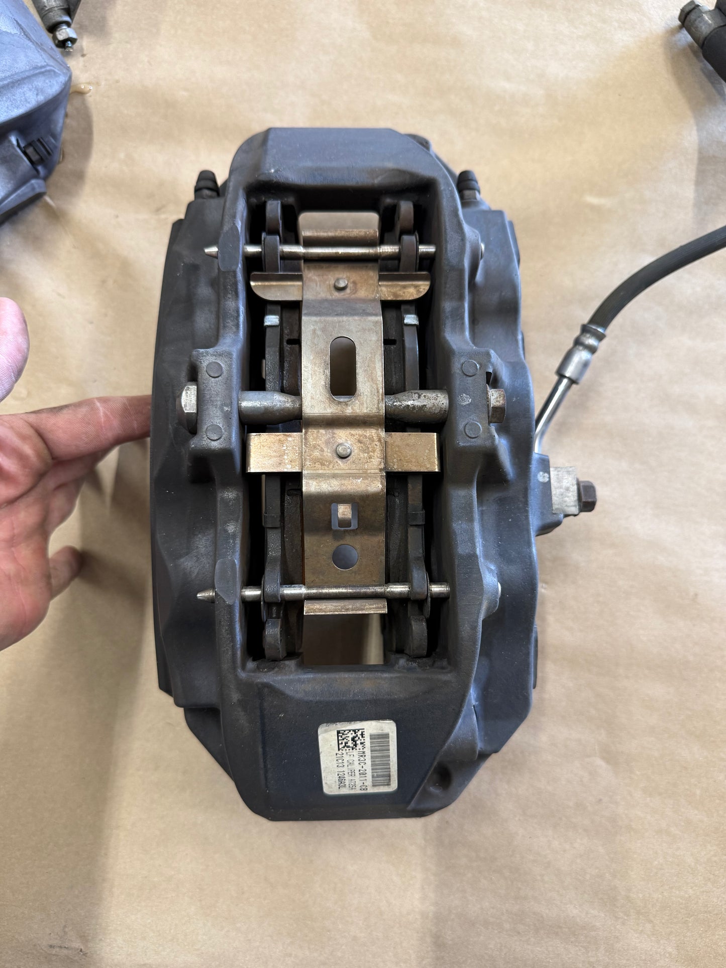2015-2023 Ford Mustang GT Front 6 Piston BREMBO Brake Calipers