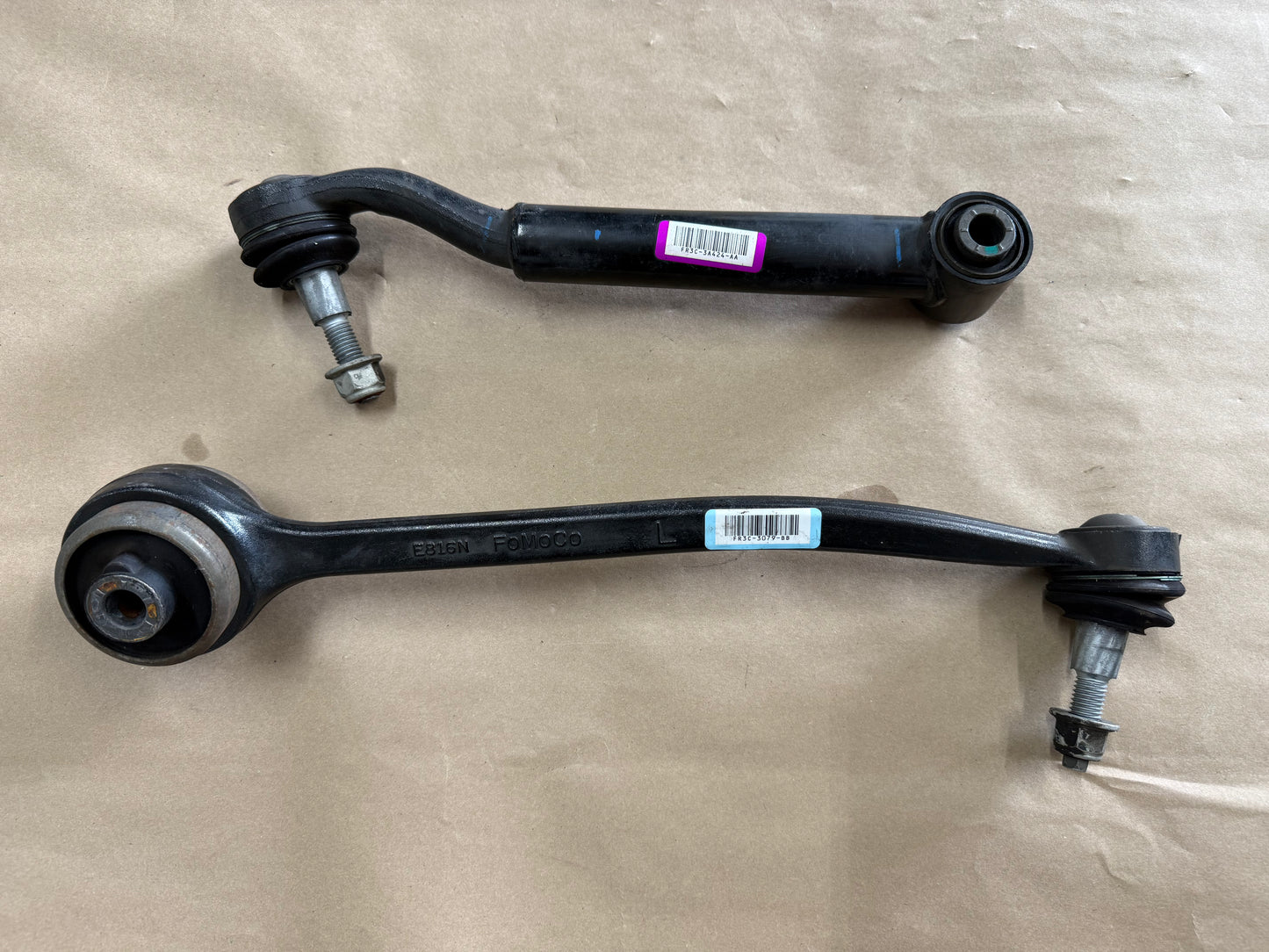 2015-2023 Ford Mustang GT LH Driver Side Front Control Arms Frontward Rearward