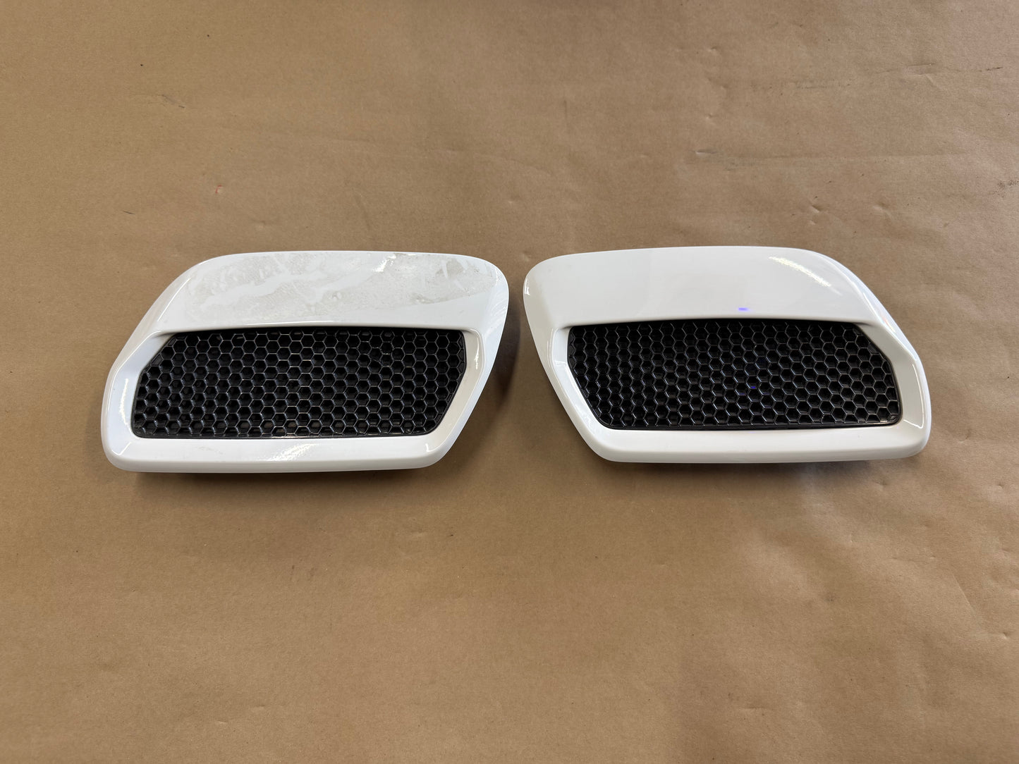 2018-2023 Ford Mustang GT 5.0 Hood Insert Vents RH LH Pair "YZ"