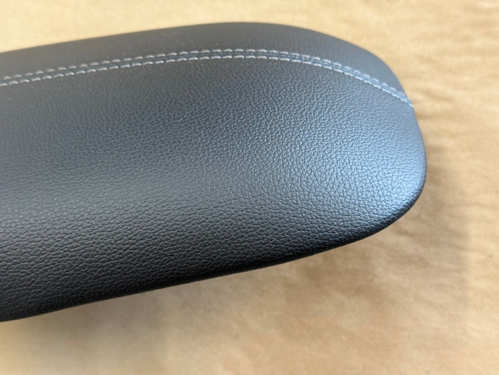 2015-2023 Ford Mustang Center Top Console Lid Armrest Grey Stitch