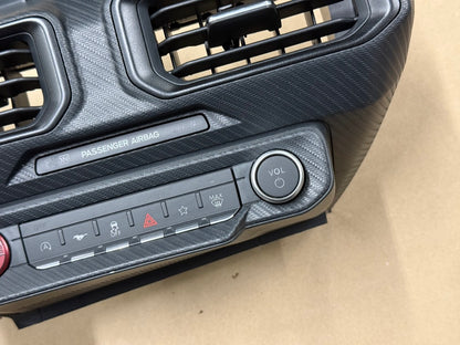 2024-2026 Ford Mustang S650 Center Dash Trim Air Vents Push Start Bezel Panel