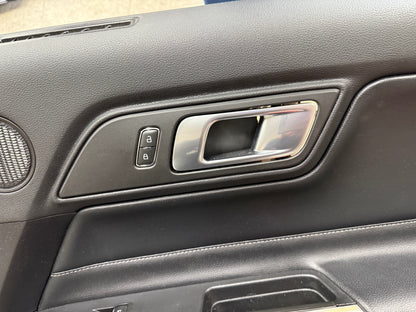 2018-2023 Mustang GT V6 EcoBoost RH Passenger Door Panel Leather Insert Soft