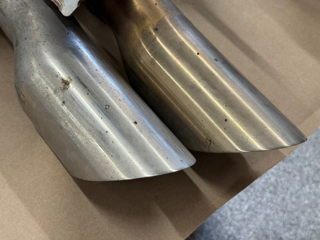 2018-2023 Ford Mustang GT Active Exhaust Quad Tip Mufflers