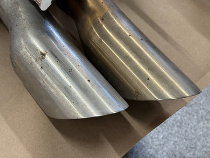 2018-2023 Ford Mustang GT Active Exhaust Quad Tip Mufflers