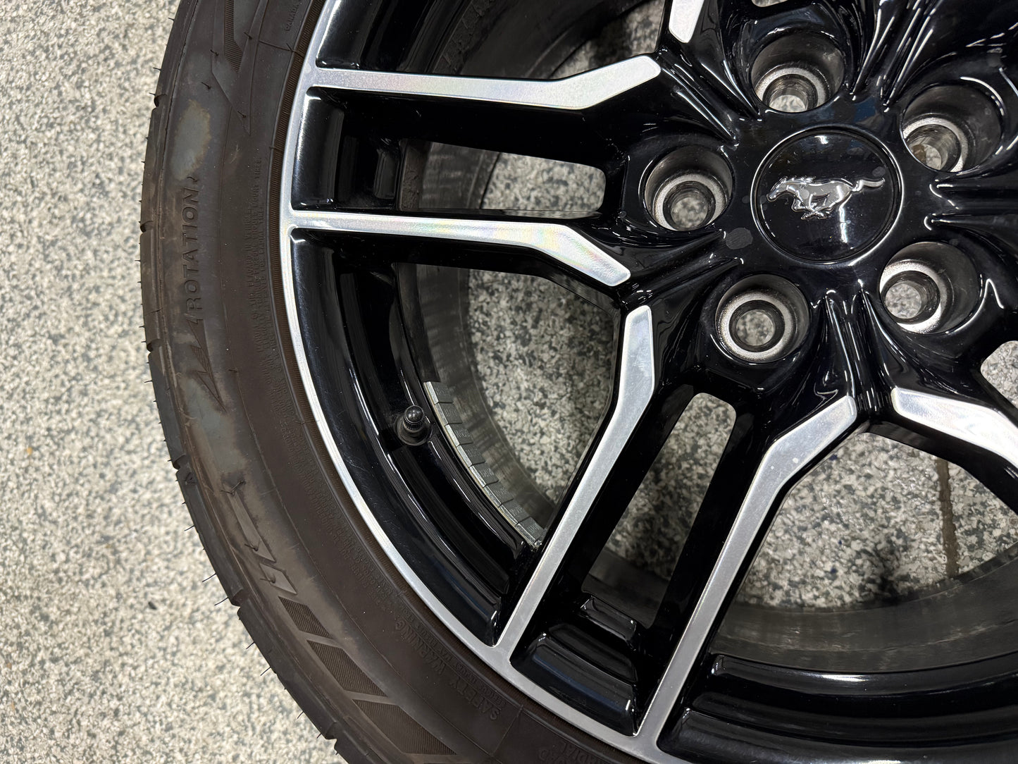 2018-2023 Ford Mustang GT 5.0 18x8" Wheel Rim Nitto NT555 255/45/18