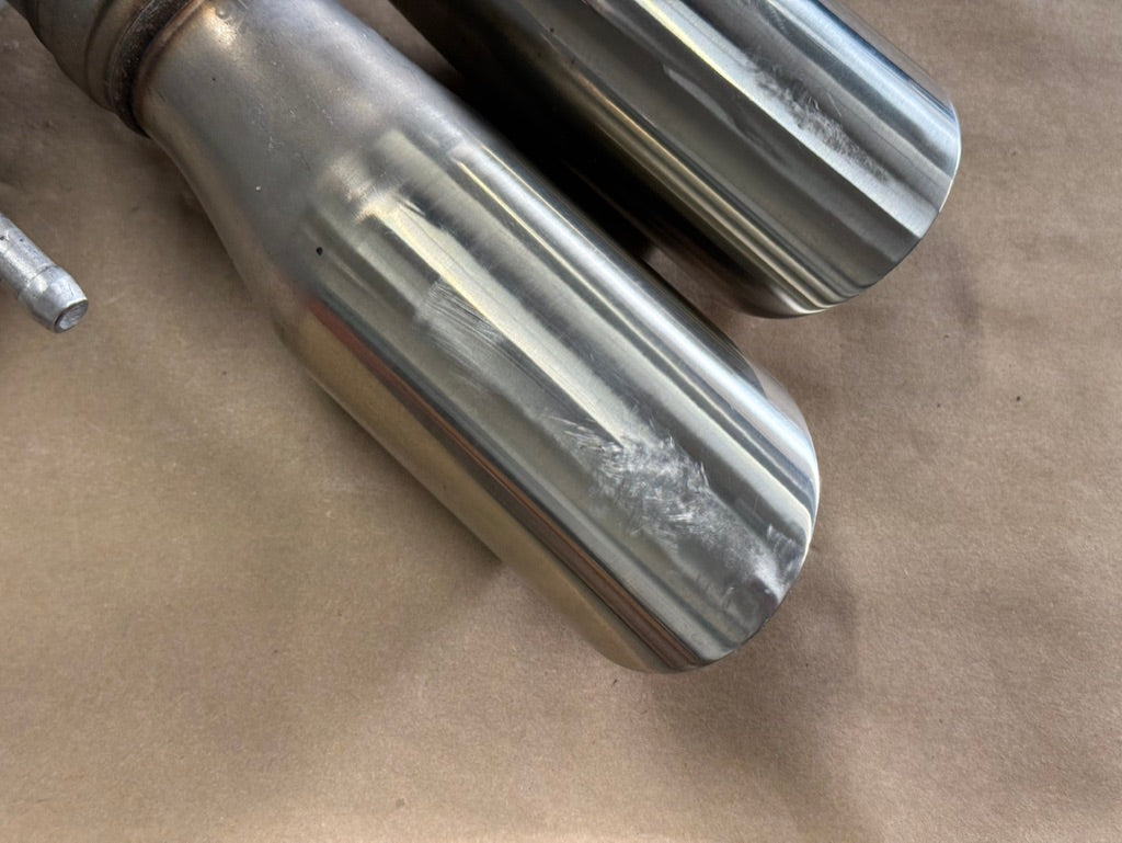 2024-2026 Ford Mustang GT RH Passenger side Active Exhaust Muffler Quad Tip