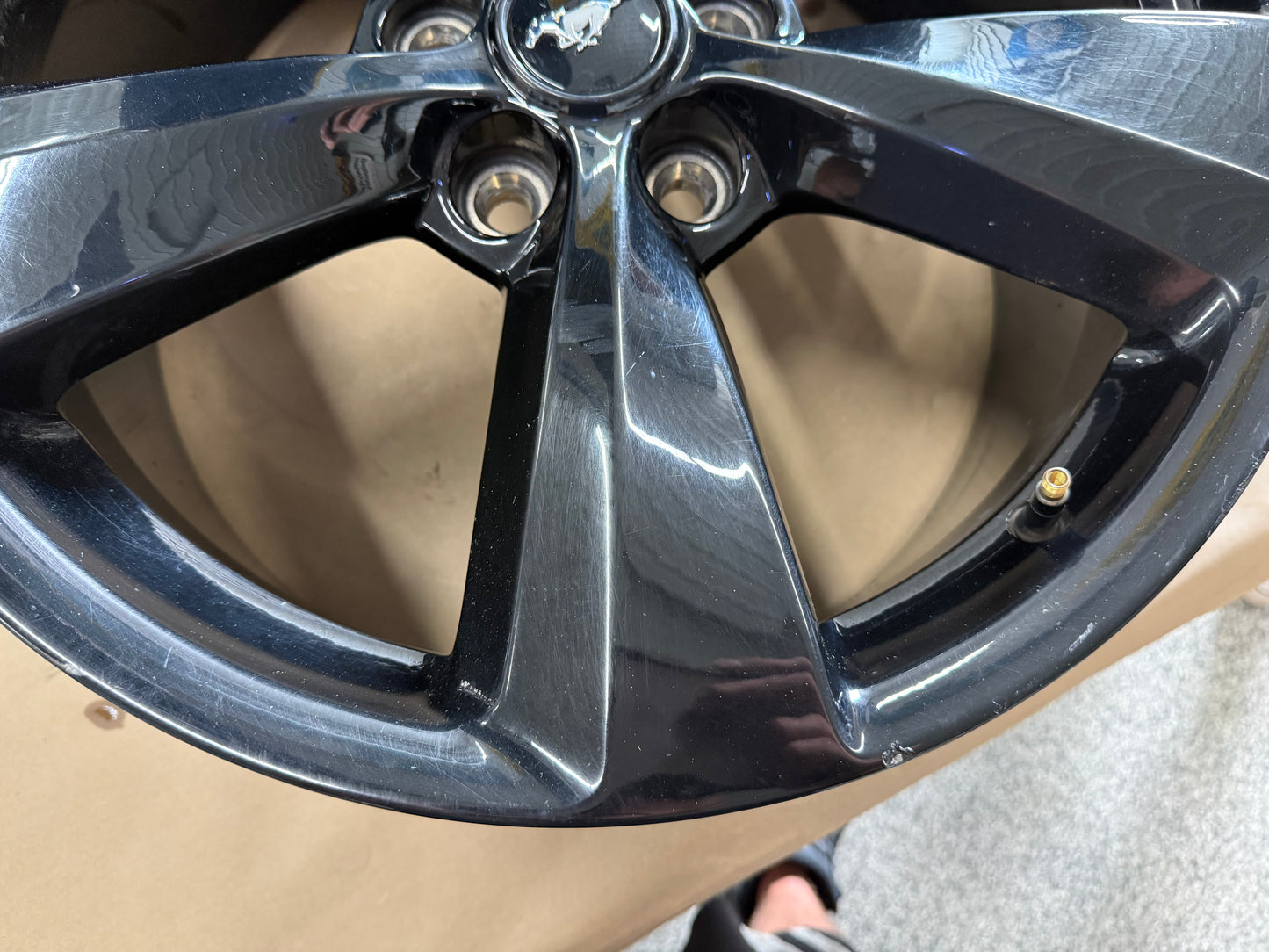 2015-2023 Ford Mustang GT Black Wheel Rim 19x8.5"