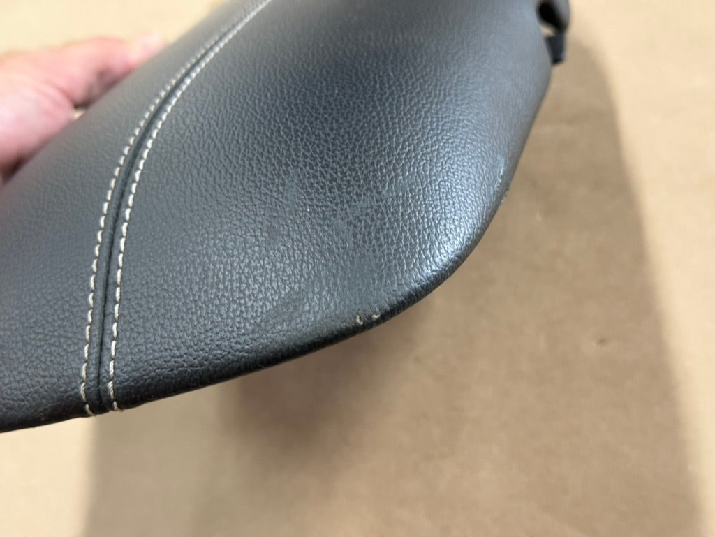 2015-2023 Ford Mustang Center Top Console Lid Armrest Creme Stitching