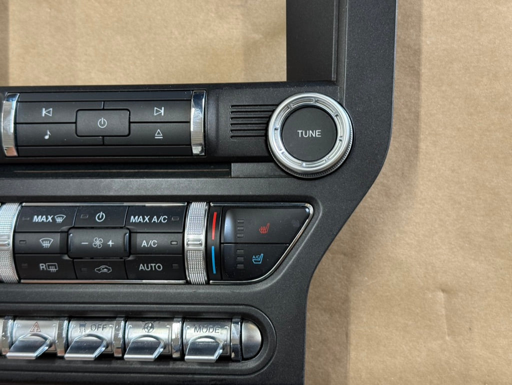2015-2017 Ford Mustang GT Face Plate Premium Radio 8 inch Trim Piece
