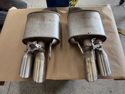 2024-2026 Ford Mustang GT Active Exhaust Quad Tip Mufflers