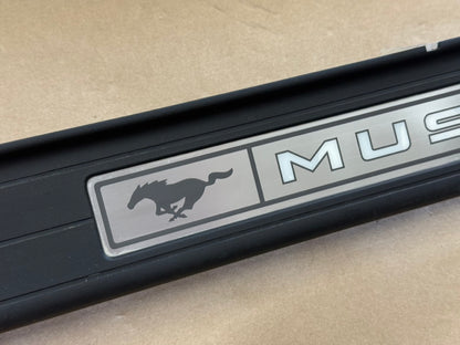 2015-2023 Ford Mustang "My Color" Sill/Scuff Plates Interior Trim Black