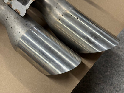 2018-2023 Ford Mustang GT Active Exhaust Quad Tip Mufflers