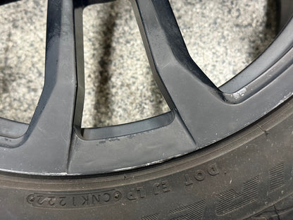 2012-2015 Chevrolet Camaro ZL1 20x11" Black Wheel Rim Tire Firestone 305/35/20