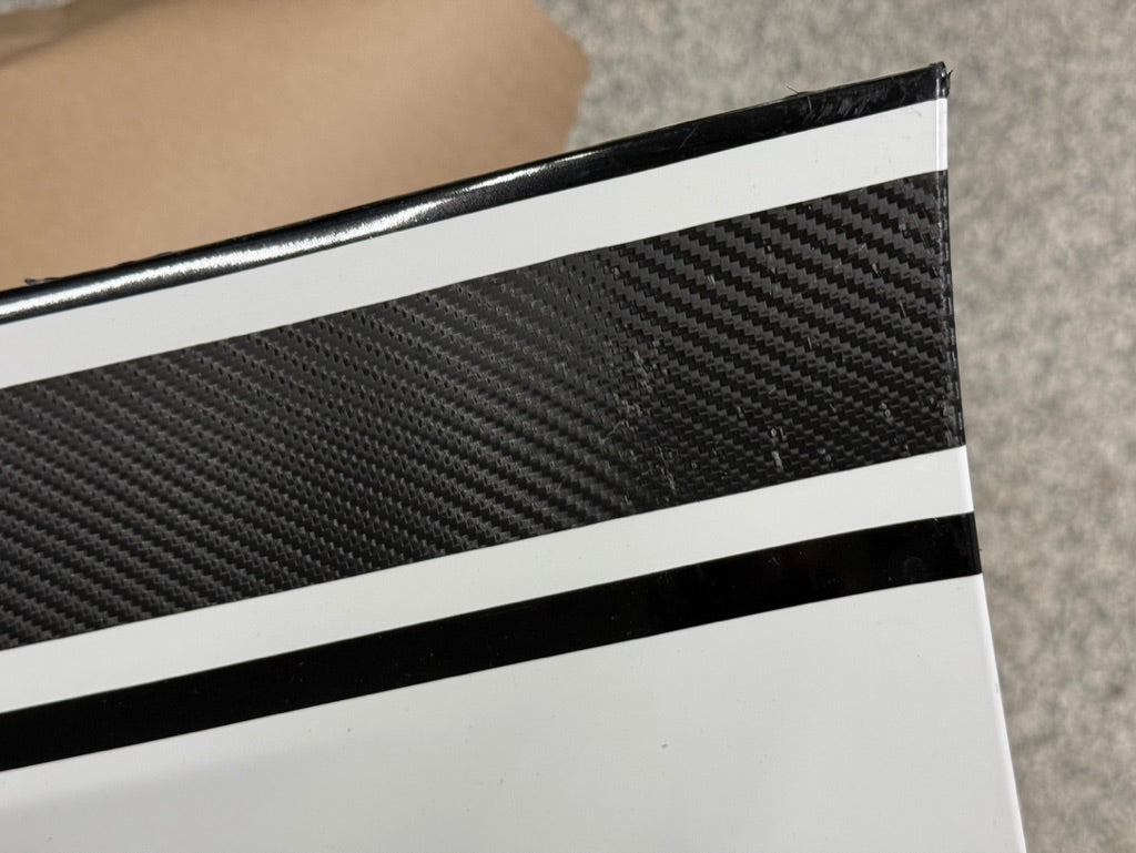 2015-2023 Mustang GT V6 LH Side Skirt Molding Driver Side "White"