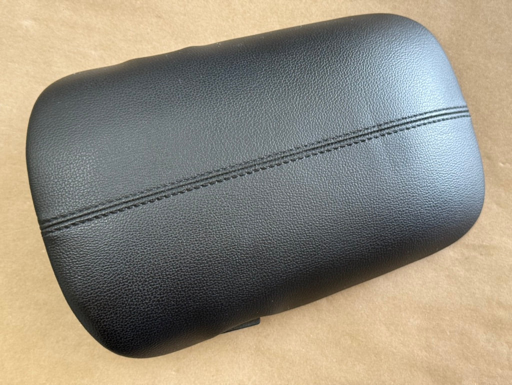 2015-2023 Ford Mustang Center Top Console Lid Armrest Black Stitching