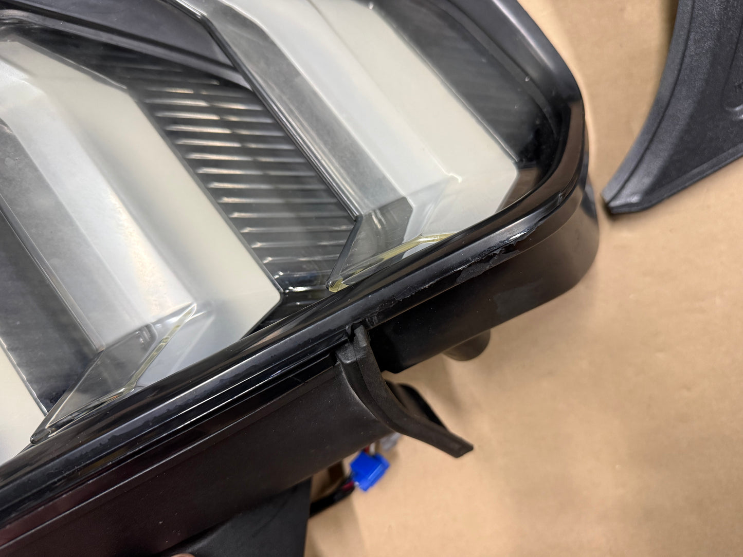 2018-2023 Ford Mustang GT GT500 Ecoboost LH RH Pair Clear Tail Lights