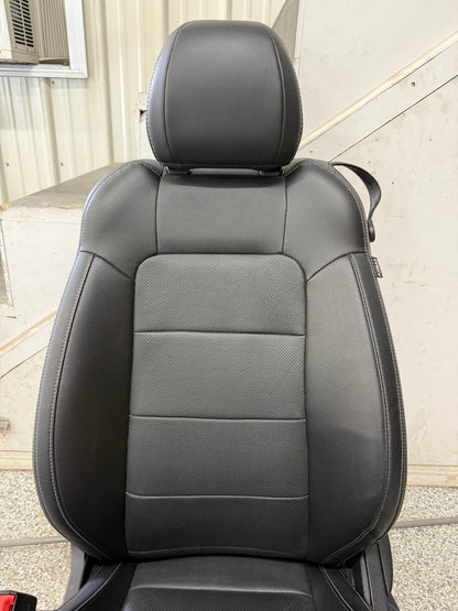 2018-2023 Ford Mustang GT Premium Leather Front Seats Black Heated/Cooled