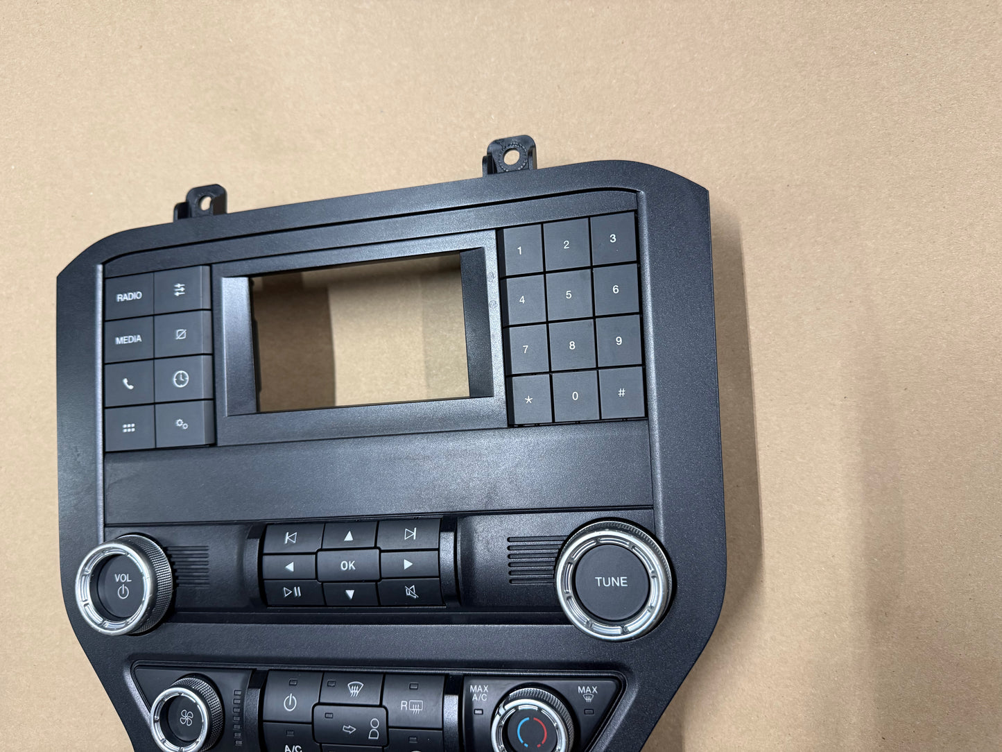 2018-2023 Ford Mustang GT Face Plate Radio Trim Piece