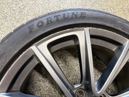 2015-2023 Ford Mustang GT Wheel Rim 19"x8.5" Fortune Viento 255/40/19