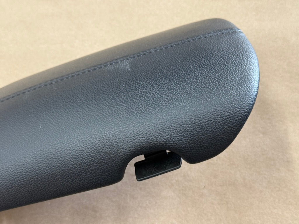 2015-2023 Ford Mustang Center Top Console Lid Armrest Black Stitching