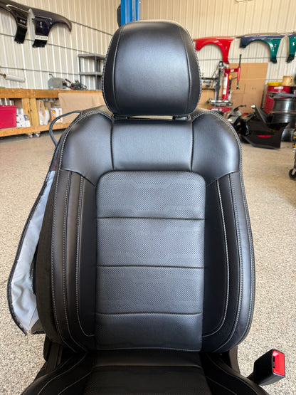 2018-2023 Ford Mustang GT Black Leather Coupe Front Rear Power Seats Heat Cooled