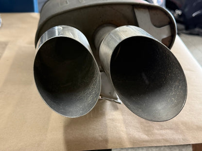 2018-2023 Ford Mustang GT Active Exhaust Quad Tip Mufflers