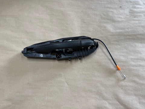 2015-2023 Ford Mustang LH Driver Side Door Handle "Carbon Wrap"