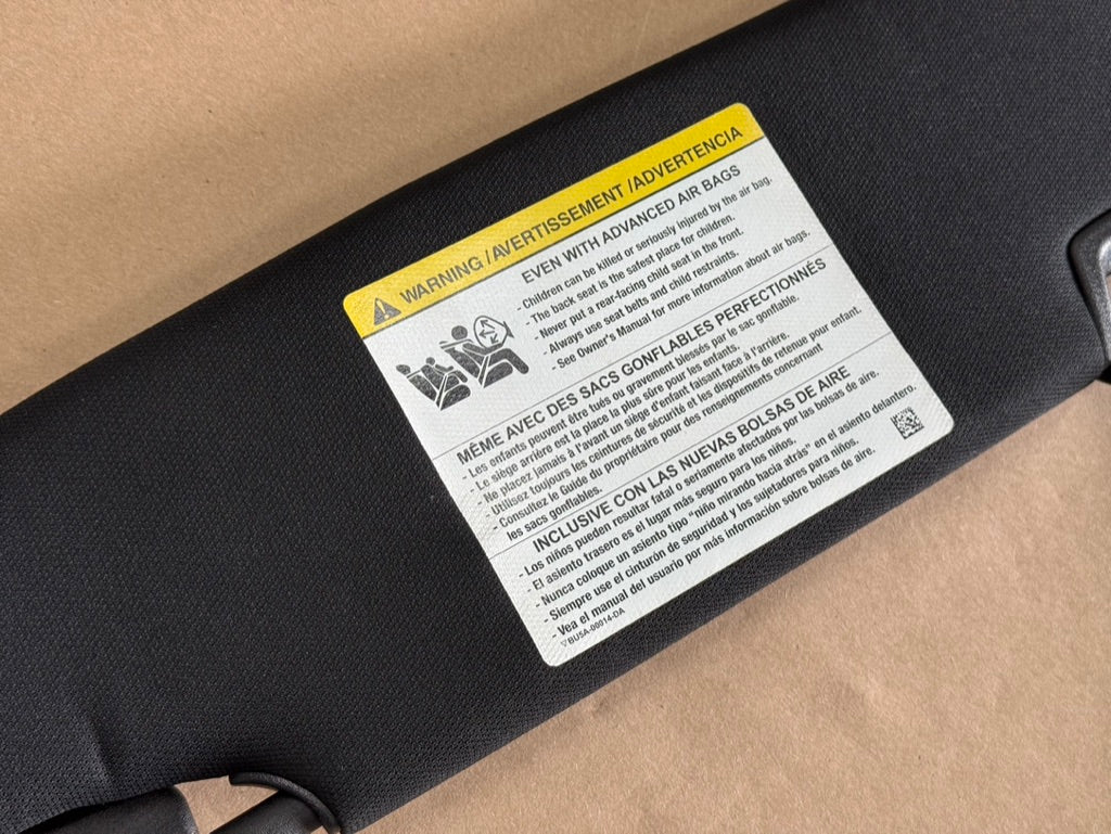 2015-2023 Ford Mustang Coupe Sun Visors Pair