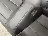 2018-2023 Ford Mustang GT Coupe Rear Seats Black Leather