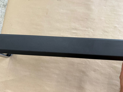 2023-2026 Ford F-250 Center Dash Radio Trim Surround Charcoal Metallic/Chrome