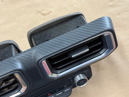 2024-2026 Ford Mustang S650 Center Dash Trim Air Vents Push Start Bezel Panel