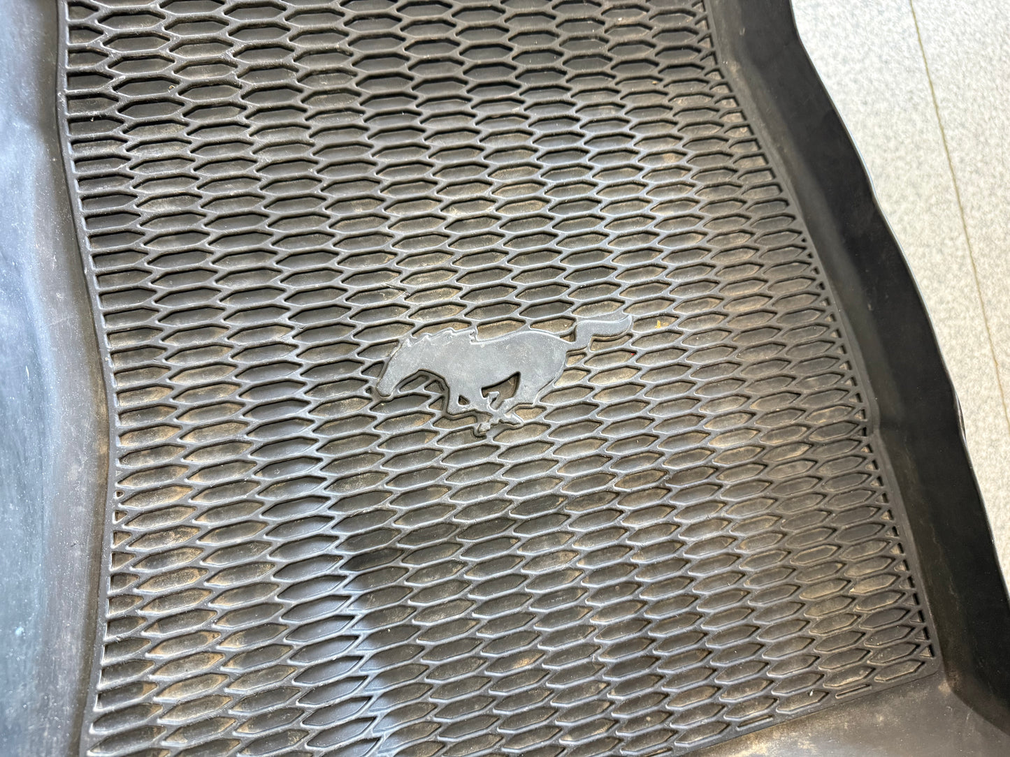2015-2023 Ford Mustang Rubber Front & Rear Floor Mats