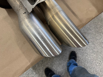 2018-2023 Ford Mustang GT Active Exhaust Quad Tip Mufflers