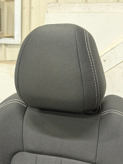 2018-2023 Ford Mustang GT Black Cloth Seats Coupe Front Power Seats