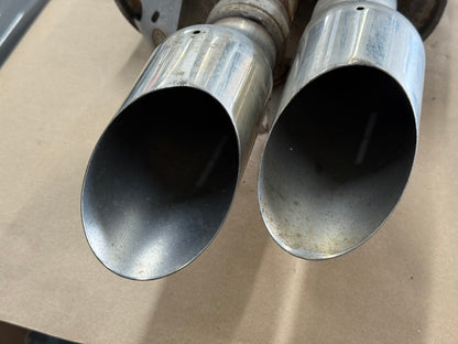 2018-2023 Ford Mustang GT Active Exhaust Quad Tip Mufflers