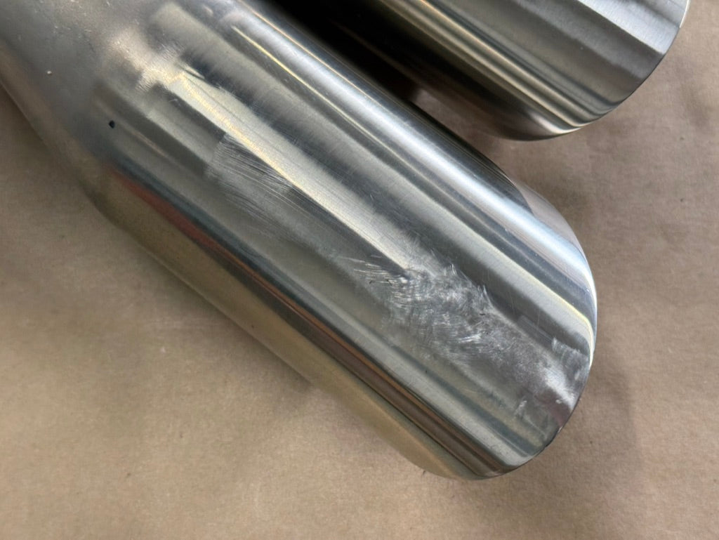 2024-2026 Ford Mustang GT RH Passenger side Active Exhaust Muffler Quad Tip
