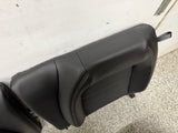 2018-2023 Ford Mustang GT Coupe Rear Seats Black Leather