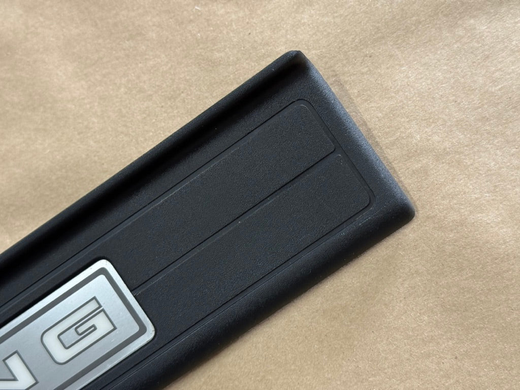 2015-2023 Ford Mustang "My Color" Sill/Scuff Plates Interior Trim Black