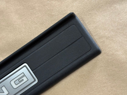 2015-2023 Ford Mustang "My Color" Sill/Scuff Plates Interior Trim Black
