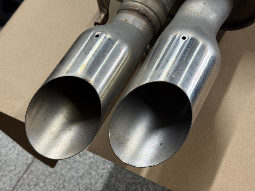 2018-2023 Ford Mustang GT Active Exhaust Quad Tip Mufflers