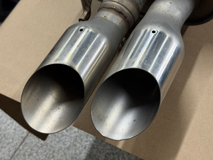 2018-2023 Ford Mustang GT Active Exhaust Quad Tip Mufflers