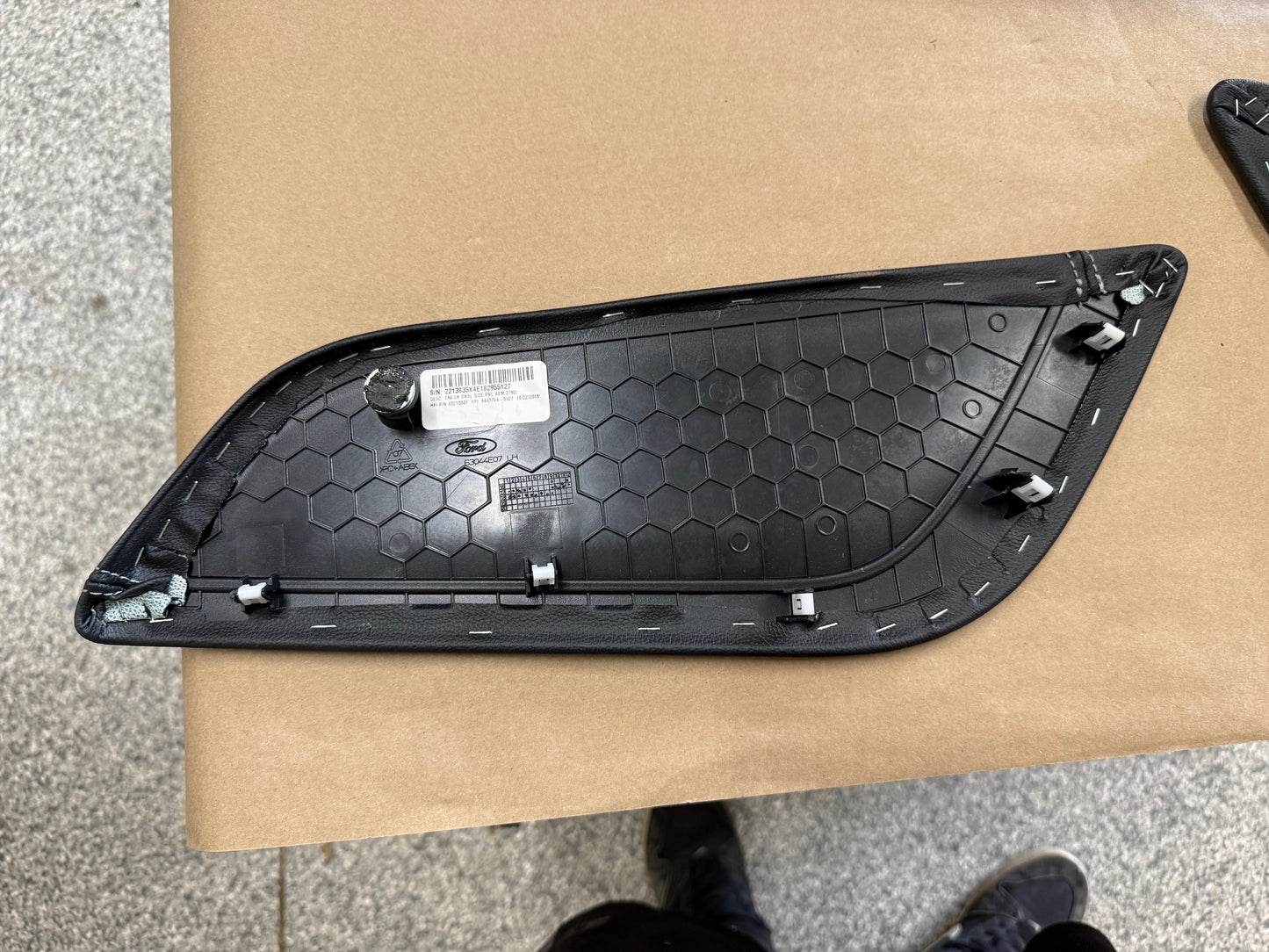2018-2023 Ford Mustang GT Center Console Top Interior Trim Pieces Leather
