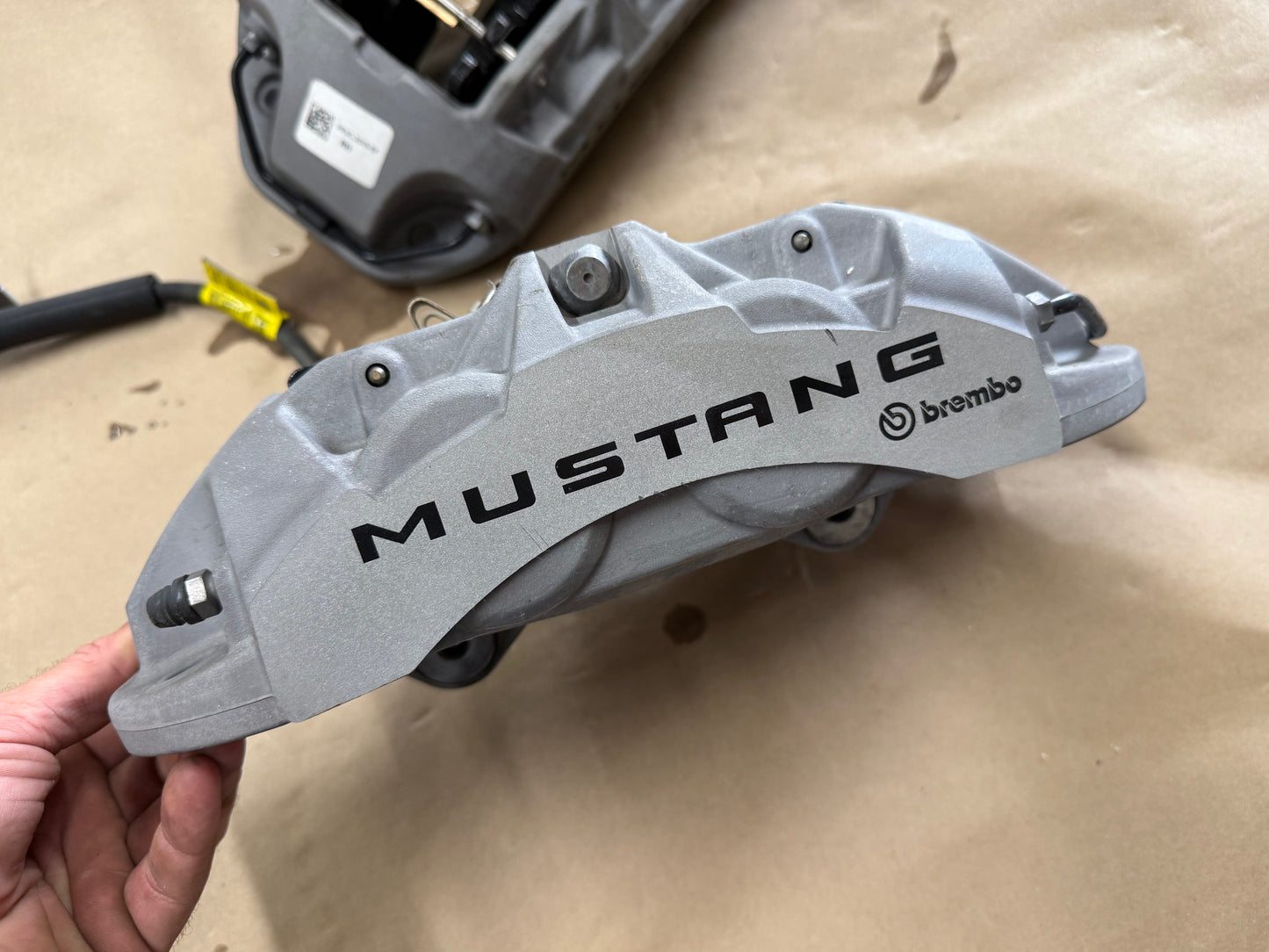 2024-2026 Ford Mustang GT Front 4 Piston BREMBO Brake Calipers Rotors 5k mi