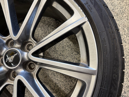 2015-2017 Ford Mustang GT Wheel Rim 19"x8.5" Fortune Viento 255/40/19