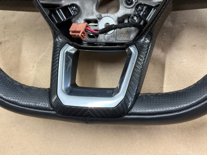 2024-2026 Ford Mustang GT Leather Steering Wheel "Manual"